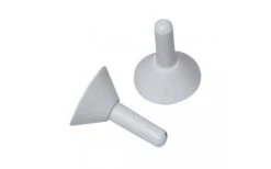 Berger Regenabweiser Weiß 10er Pack