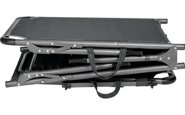 Berger Slimline Dreibein Sonnenliege Hellblau – Bild 7