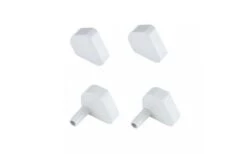 Dachrinnen-Abschlusskappen-Set